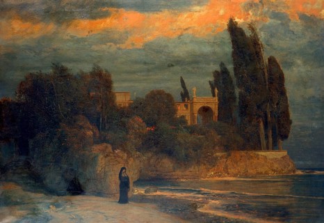 Arnold Böcklin (born 16 October 1827, died January 1901), Swiss painter, draughtsman, graphic