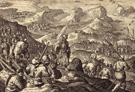 History of the Medici, historical account of the conquest of Portus Herculis, an important port and