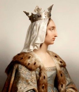 Blanche of Castile, Blanca de Castilla, Blanka von Kastilien, 1188-1252, Queen of France as the