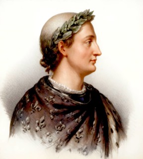 Charles the Bald, Karl II, Charles II dit le Chauve, 823-877, the King of West Francia, King of