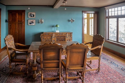 Grand Canyon National Park, Arizona - The dining room overlooking the Canyon in the historic Kolb