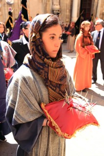 Sicily, Trapani, associations and groups accompany the La Processione dei Misteri mystery