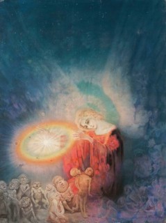 Kazimierz Stabrowski (b. 21 November 1869, d. 10 June 1929 in Garwolin), Polish painter: Consoler