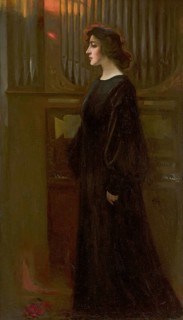 Kazimierz Stabrowski (b. 21 November 1869, d. 10 June 1929 in Garwolin), Polish painter: portrait