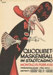 Otto Plattner (b. 29 June 1886, d. 20 October 1951), Swiss painter, graphic artist: advertising,