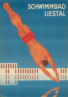 Otto Plattner (b. 29 June 1886, d. 20 October 1951), Swiss painter, graphic artist: Advertising,