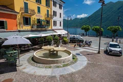 Argegno on Lake Como, Lombardy, Italy