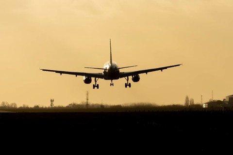 Airbus A320 commercial passenger airliner jet aircraft of Electra airlines flying on approach to