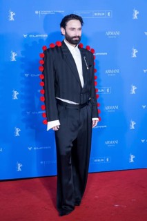 Tom Neuwirth alias Conchita Wurst on the Red Carpet in front of the premiere of the film The Blood