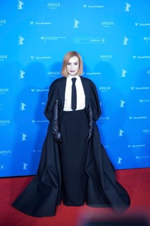 Isabelle Huppert on the Red Carpet in front of the premiere of the film The Blood Countess at the
