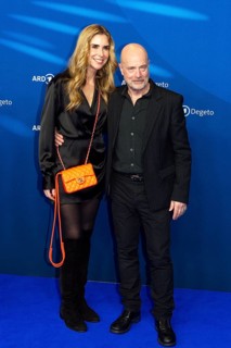 Simone Holler and Christian Berkel, BLUE HOUR, Photo Call, Hotel Telegraph Office, Berlin, 13.02