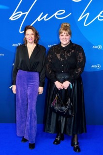 Patricia Aulitzky and Stefanie Reinsperger, BLUE HOUR, Photo Call, Hotel Telegraph Office, Berlin,