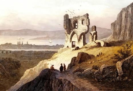 Saint Anthony's Chapel, Holyrood Park, Edinburgh, Scotland, 19th century