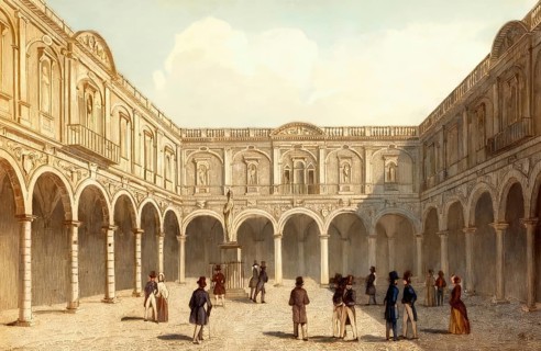 The London Royal Exchange, City of London, England, 19th century