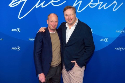 Johann von Bülow, 1Stephan Grossmann, BLUE HOUR, Photo Call, Hotel Telegraph Office, Berlin, 13.02