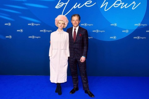 Liv Lisa Fries, Volker Bruch, BLUE HOUR, Photo Call, Hotel Telegraph Office, Berlin, 13.02.2026