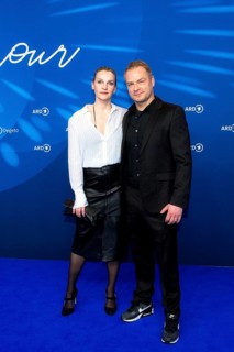 Jana Klinge, Hinnerk Schönemann, BLUE HOUR, Photo Call, Hotel Telegraph Office, Berlin, 13.02.2026