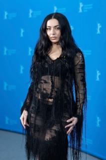Charli xcx (Charlotte Emma Aitchison) at a photocall for the film The Moment at the Berlinale at