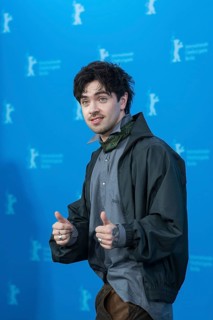 Aidan Zamiri (director) at a photocall for the film The Moment at the Berlinale at the Hyatt Hotel
