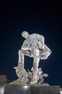 Phoenix, Arizona - The Arizona Peace Officers Memorial in Wesley Bolin Memorial Plaza, adjacent to