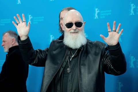 Rob Halford during the photocall for the film The Ballad of Judas Priest at the Berlinale at the
