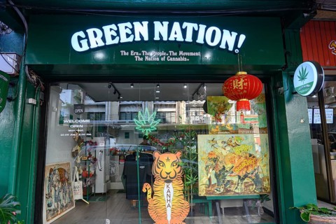 Green Nation shop for Legal cannabis and marijuana products store selling Thai weed and CBD and