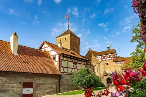 DiD Nürnberger Burg in Nuremberg, Bavaria, Germany