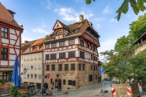 The Albrecht Dürer House in Nuremberg, Bavaria, Germany
