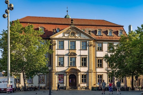 The Kunstpalais Erlangen in Palais Stutterheim in Erlangen, Middle Franconia, Bavaria, Germany