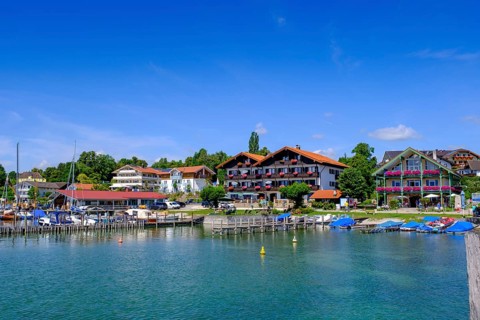 Gstadt am Chiemsee, Chiemgau, Upper Bavaria, Bavaria, Germany