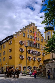 Town Hall, Stadtplatz, Kufstein, Tyrol, Austria