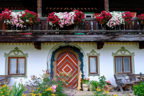 Bauernhof, Brandstett, Ruhpolding, Chiemgau, Upper Bavaria, Bavaria, Germany