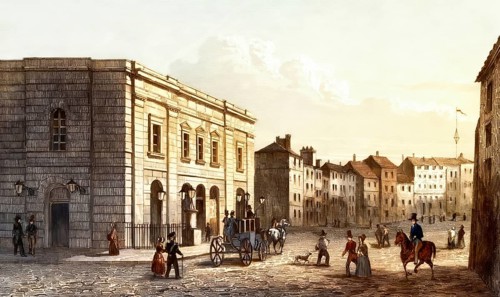 The Theatre Royal, Drury Lane, Covent Garden, West End, London, England, 1809