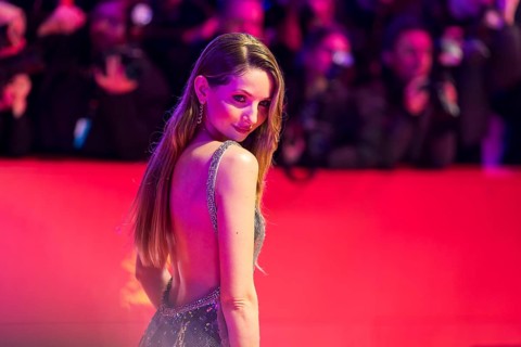 Anna Hiltrop at the opening of the Berlinale at the Theater am Potsdamer Platz in Berlin on 12.02