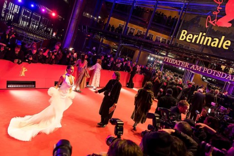 Gizem Emre at the opening of the Berlinale at the Theater am Potsdamer Platz in Berlin on 12.02