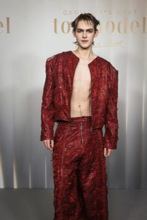 Maximilian Kreiner at the preview of the 21st season of Germany's Next Topmodel - by Heidi Klum on