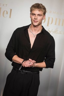 Yanek Wiese at the preview of the 21st season of Germany's Next Topmodel - by Heidi Klum on 09.02