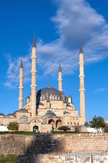 Edirne, Turkey. October 4th 2025. The Ottoman imperial Selimiye Mosque an iconic landmark of the