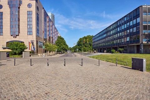 Hotel Hyatt Regency, Landeshaus, Landschaftsverband Rheinland LVR, commercial building, modern