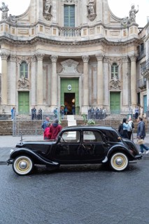 Vintage car, Catania, Sicily, Italy