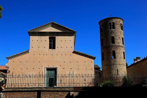 Basilica of Santa Maria Maggiore, Chiesa di Santa Maria Maggiore, with campanile from the 9th or