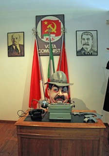 Brescello, Museum of the Films of Don Camillo and Peppone, here the office of Mayor Peppone,