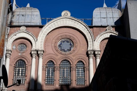 Istanbul, Turkey. September 18th 2025. Neve Shalom Synagogue is a synagogue in the Karaköy quarter