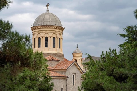 Gori, Georgia. September 9th 2025. Cathedral of the Nativity of the Virgin, Gori, Georgia