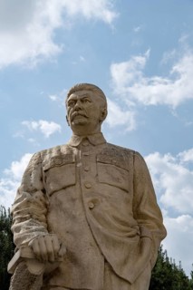 Gori, Georgia. September 9th 2025. Controversial Statue of Joseph Vissarionovich Stalin, Soviet