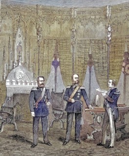 Martin Sigismund Eduard von Simson, 1810 - 1899, German lawyer and important liberal politician,