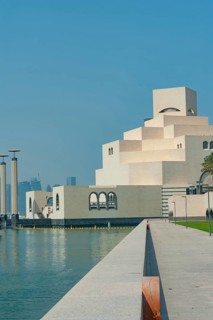 Doha, Qatar. September 22nd 2019 The Museum of Islamic Art is a museum on one end of the