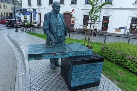 Monument to the Mayor of Krakow Juliusz Leo, 1861-1918, Krakow, Poland