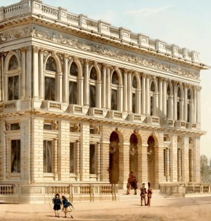 The Army & Navy Club House, 1875, Pall Mall, a street in the City of Westminster, London, England,