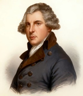Richard Brinsley Sheridan, 1751 - 1816, an Irish playwright and politician
